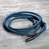 Cable RCA de sonido azul 